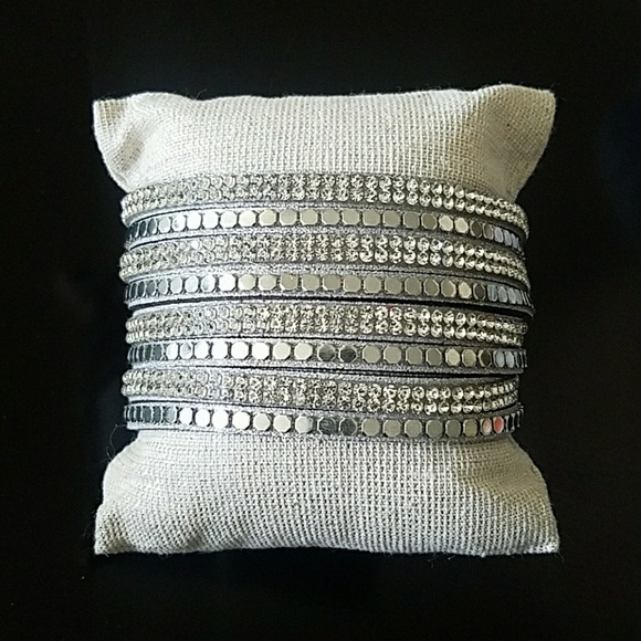 Express? Jewelry - Express Silver Wrap bracelet